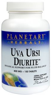 Planetary Herbals Uva Ursi Diurite 800 mg Tabs   