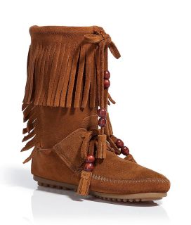 Minnetonka Cognac Woodstock Ankle Boots  Damen  Schuhe  STYLEBOP 