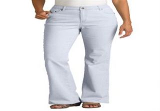Plus Size Jean, stretch denim, flare leg, 5 pocket styling  Plus Size 