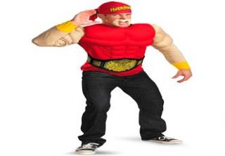 Plus Size TNA Impact Wrestling Hulk Hogan Muscle Adult Costume  Plus 