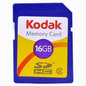 Kodak 16GB Class 2 SDHC Memory Card KSD16GPSBNA C2 BULK