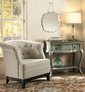 Emma Tufted Chair   Accent Chairs   Living Room   Furniture 