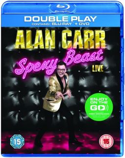 Alan Carr Spexy Beast Live   Double Play Blu ray  TheHut 