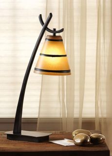 Wright Table Lamp with Scavo Glass   Accent Lamps   Table Lamps 