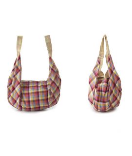 SLING BAG  Check, Plaid, Tote, Nylon, Cotton  UncommonGoods