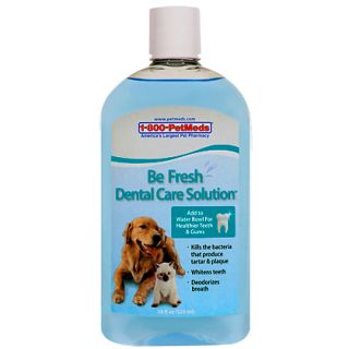Be Fresh Dental Care Solution for Dogs & Cats   1800PetMeds