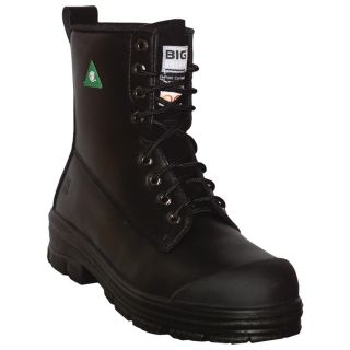 Leather Steel Toe Work Boots, By Big Bill   534563, Work Boots at 
