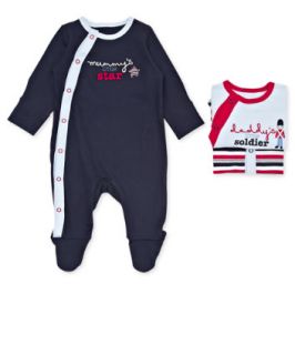 Mothercare Boys Mummy And Daddy Sleepsuits   3pk