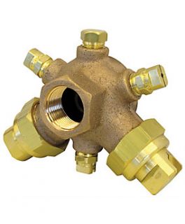 TeeJet® BoomJet Brass Boomless Nozzle for Broadcast Spraying 