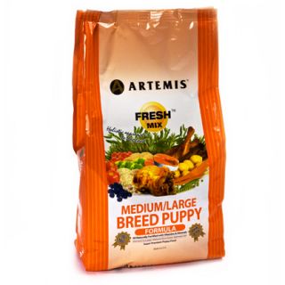 Artemis Fresh Mix Medium/Large Puppy Dry Dog Food (Click for Larger 