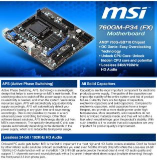 Buy the MSI 760GM P34 (FX) Motherboard .ca