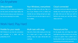 With Windows 8, you have the convenience and portability of a tablet 