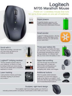 Buy the Logitech M705 Marathon Mouse .ca
