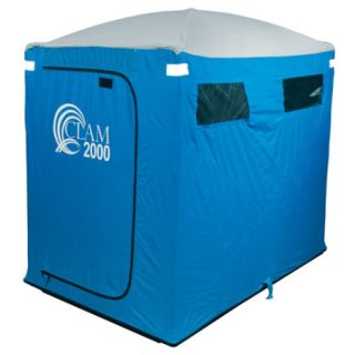 CLAM Fish Trap 2000 Cabin Style 2 Man Icefishing Shelter 8200   Gander 