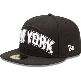 Mens New Era New York Jets Draft 59FIFTY® Structured Fitted Black 