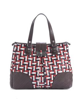 Woven Tote   Brooks Brothers