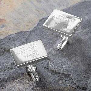 Personalized Corporate Custom Logo Engraved Cuff Links   10275