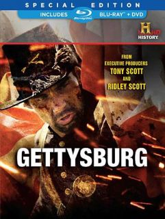 Gettysburg Blu ray DVD, 2011, 2 Disc Set