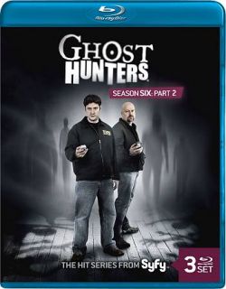 Ghost Hunters Season Six, Part 2 Blu ray Disc, 2011, 3 Disc Set
