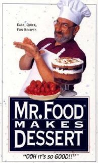 Dessert   Mr. Food Makes by Art Ginsburg 1993, Hardcover