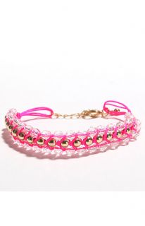 With Love From CA Crystal Beaded Bracelet at PacSun