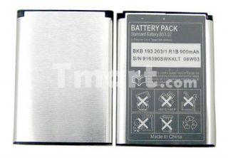900mAh Bst 37 Battery for Sony Ericsson K750 K600 S600 W810I W600I 