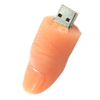 2GB Thumb Shaped USB Flash Drive   Tmart