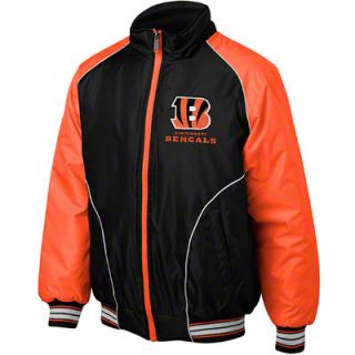 Cincinnati Bengals Black Touchdown Detachable Hooded Jacket 