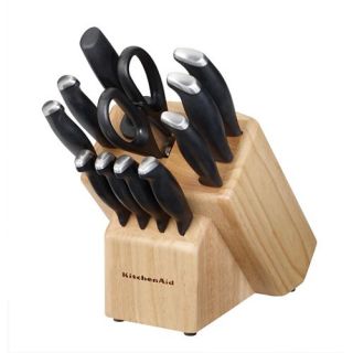 KitchenAid 12 piece Stamped Delrin with Endcap Cutlery Set   