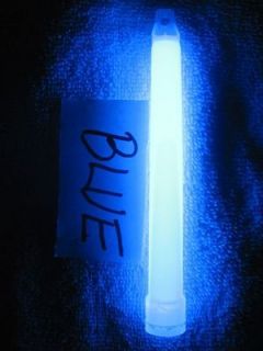 BLUE CYALUME CHEMLIGHT LIGHT STICKS, BLUE, MIL SPEC, 2014, 8 HRS, 6 