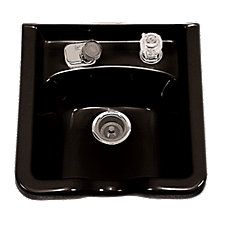 Thumbnail Image of Marble Products #10 Fiberglass Shampoo Bowl Black