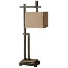Uttermost Porano Dark Bronze Desk Lamp