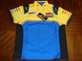 Suzuki Rockstar Makita Factory MX Racing Team Shirts