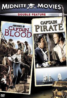 Midnite Movies   Fortunes of Captain Blood Captain Pirate DVD, 2006, 2 