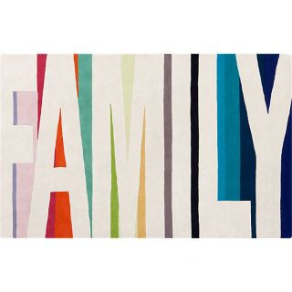 family color rug 5x8 in rugs  CB2