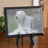 Celebrate the life of your dog or cat with personalized pet memorial 