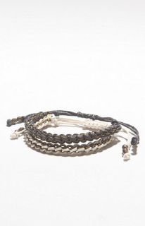 With Love From CA 2 Pack Woven Chain Bracelet at PacSun
