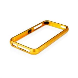 MacAlly Peripherals Aluminum Frame Case for iPhone 5   Gold (ALUMRIM5G 