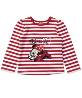 Disney Minnie Mouse Long Sleeve Top   tops   Mothercare