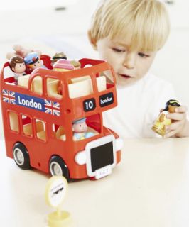 HappyLand London Bus Set   baby imaginative play   Mothercare
