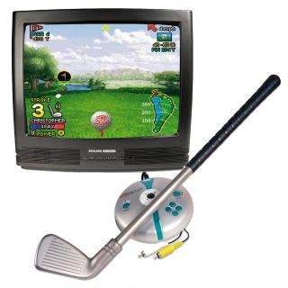 The Golf Game Simulation Set   Hammacher Schlemmer 