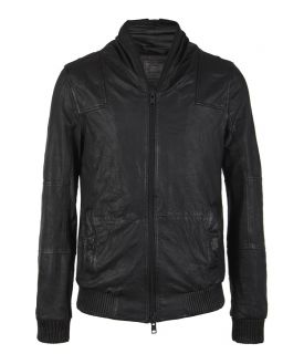 Prohibit Leather Jacket, , , AllSaints Spitalfields