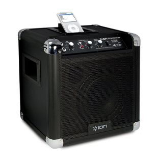 NEW Portable Compact Speaker System w/ Amplifier, Radio & Dock for 