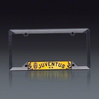 Juventus Plastic License Plate Frame  SOCCER