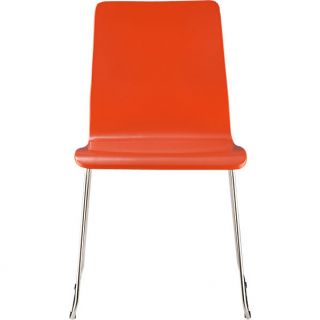 echo orange chair in dining chairs, barstools  CB2