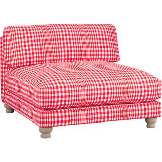 piazza gingham chair in chairs  CB2