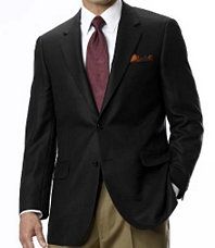 Signature 2 Button Imperial Blend Sportcoat   Regal Fit (Portly) Sizes