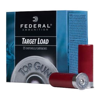 Federal Top Gun Target Loads 12 Ga. 2 3/4 Shell 1 1/8 oz. 250 Rounds 