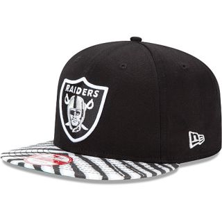 Mens New Era Oakland Raiders Zubaz 9FIFTY® Snapback Adjustable Hat 