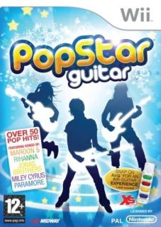 Pop Star Guitar Nintendo Wii  TheHut 